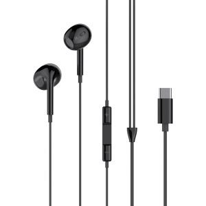 XO wired earphones EP74 USB-C black