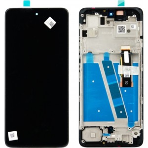 LCD + Touch Panel Motorola Moto G72 5D68C21701 black frame original