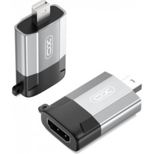 XO adapter GB015 mini Displayport - HDMI 4K gray