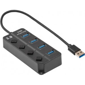 Akyga AK-AD-33 Хаб USB 3.0 4-портовый