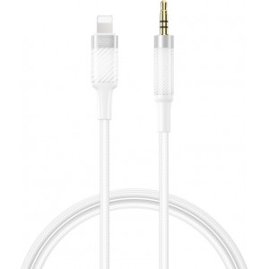 XO cable audio NB-R279A Lightning - jack 3,5mm 1,0m white