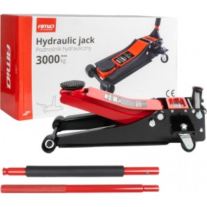 Amio Low profile hydraulic jack 3T CE 75/510mm AMIO-04215