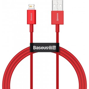 Baseus cable Superior USB - Lightning 1,0 m 2,4A red