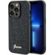 Cg Mobile Sas Guess case for iPhone 14 Pro 6,1" GUHCP14LPMSDGSK HC PU DISCO SCRIPT METAL BLACK