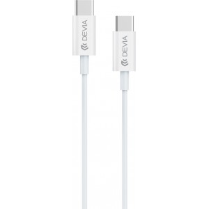 Devia cable Smart EC042 PD USB-C - USB-C 60W 3A white