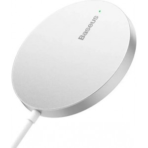 Baseus wireless charger Simple Mini 3 15W silver magnetic