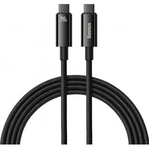 Baseus cable Tungsten PD USB-C - USB-C 3,0m black 240W