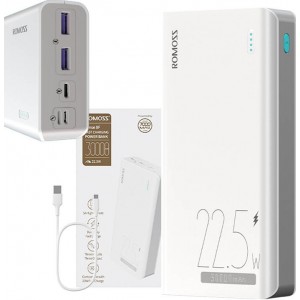 Romoss Powerbank Romoss SENSE8F 30000mAh, 22.5W (white)