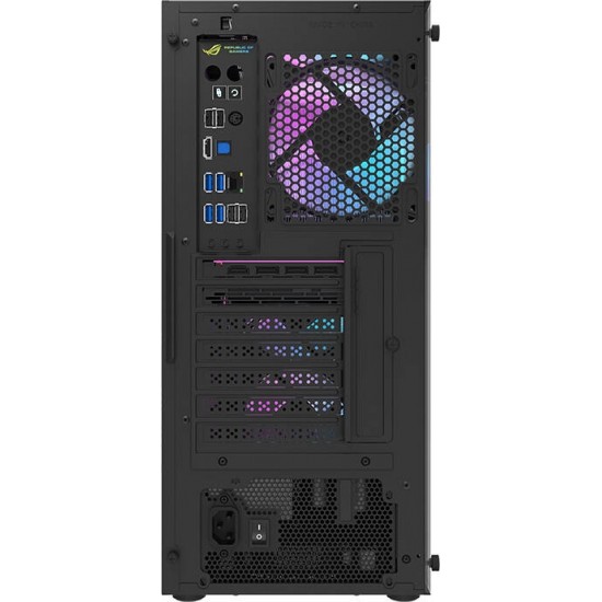 Darkflash DK351 computer case (black) + 4 RGB fans