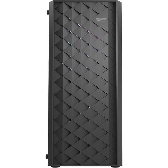 Darkflash DK351 computer case (black) + 4 RGB fans