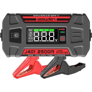 Lokithor J401 Jump Starter / Booster 2500A + Powerbank 20000mAh + Flashlight 4-in-1 Device