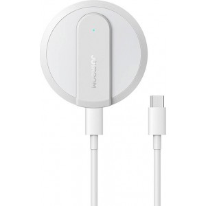 Joyroom JR-A28 ultra-thin magnetic induction charger, 15W (white)