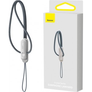 Baseus Earphone Lanyard Baseus Crystal Series (Gray)