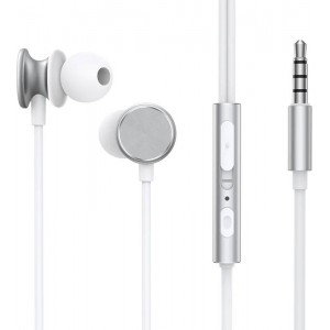 Joyroom Wired Earphones JR-EW03, Half in Ear (Silver)