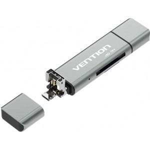 Vention Multifunctional USB2.0 Card Reader Vention CCJH0 Gray