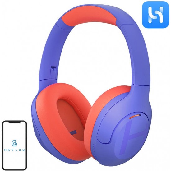 Haylou Wireless headphones Haylou S35 ANC (violet orange)