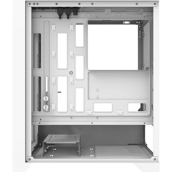 Darkflash DRX70 GLASS computer case (white) + 4 RGB fans