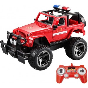 Double Eagle RC remote control car 1:12 Double Eagle Jeep (fire department) E549-003