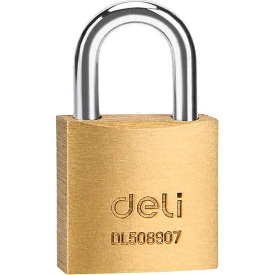 Deli Tools brass padlock EDL508907