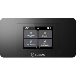 Glocalme Duoturbo Portable 4G/LTE Wi-Fi Router Cloud SIM