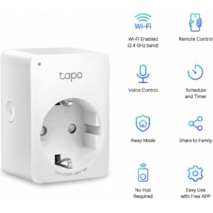 Tp-Link Tapo P100 Wi-Fi Умная розетка