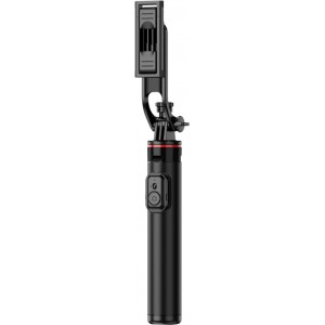 Hurtel Selfie stick WC1Y2S 1.3m aluminum alloy telescopic tripod with phone holder - black