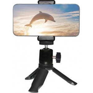 Hurtel Tripod phone tripod with ball head - black