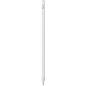 Baseus stylus with wireless charging for iPad white + replaceable tip