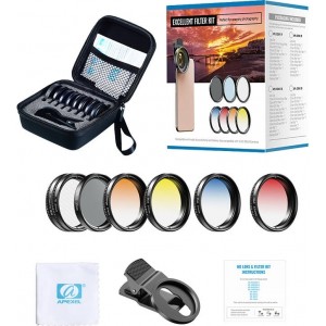 Apexel APL-37UV-7G 37mm Phone Lenses/Filters