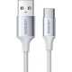 Ugreen US288 60130 USB-A / USB-C QC 3.0 3A Cable 0.5m - White