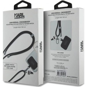 Karl Lagerfeld KLUCNMSCKIK Universal CBDY Cord case - black