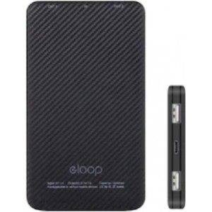 Eloop E30 Mobile Power Bank 5000mAh black