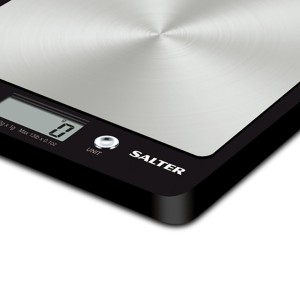 Salter 1241A BKDRCEU16 Evo Electronic Kitchen Scale Black