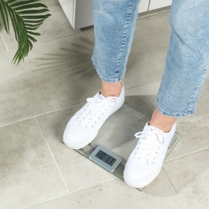 Salter 9081 SV3RFTE Glass Electronic Bathroom Scale