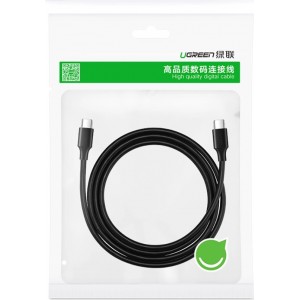 Ugreen US286 USB-C - USB-C 3A 480Mb/s cable 3m - black