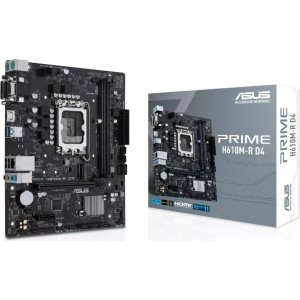 Asus PRIME H610M-R D4 Материнская плата Intel H610 LGA 1700 micro ATX