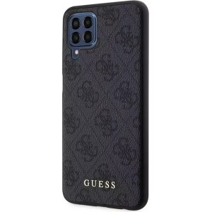 Guess Etui Guess GUHCSM33G4GFGR do Samsung Galaxy M33 5G M336 hard case 4G Metal Gold Logo