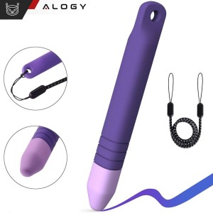 Alogy Stylus Capacitive Touch Pen for Phone Tablet Screens Alogy Stylus Pen for Kids 10cm Purple