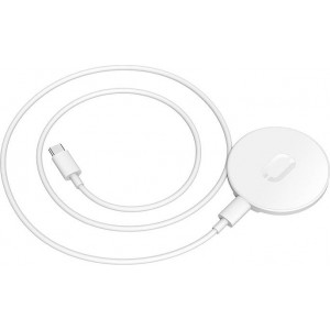 Joyroom JR-A28 ultra-thin magnetic induction charger, 15W (white)