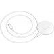 Joyroom JR-A28 ultra-thin magnetic induction charger, 15W (white)