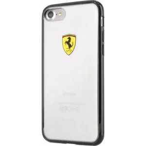 Ferrari Etui na telefon Ferrari Hardcase iPhone 7/8/SE 2020 / SE 2022 black/transparent Racing Shield