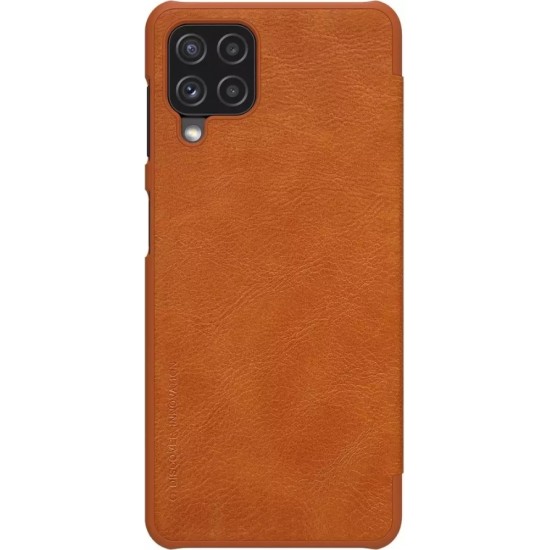 Nillkin Qin leather holster for Samsung Galaxy A22 4G brown