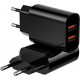 Wiwu wall charger Wi-U003 2,1A 2x USB black