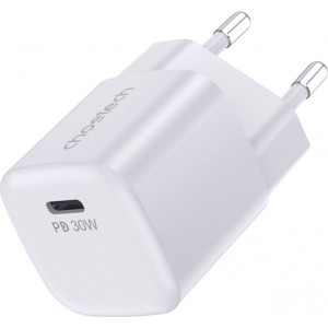 Choetech PD5007 USB-C PD 30W GaN wall charger - white