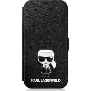 Karl Lagerfeld KLFLBKP12SIKMSBK iPhone 12 mini 5,4