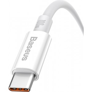 Baseus cable Superior USB - USB-C 1,0m moon white 100W P10320102214-01