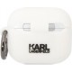 Cg Mobile Sas Karl Lagerfeld case for Airpods 3 KLACA3SILKCW white Silicone Karl & Choupette