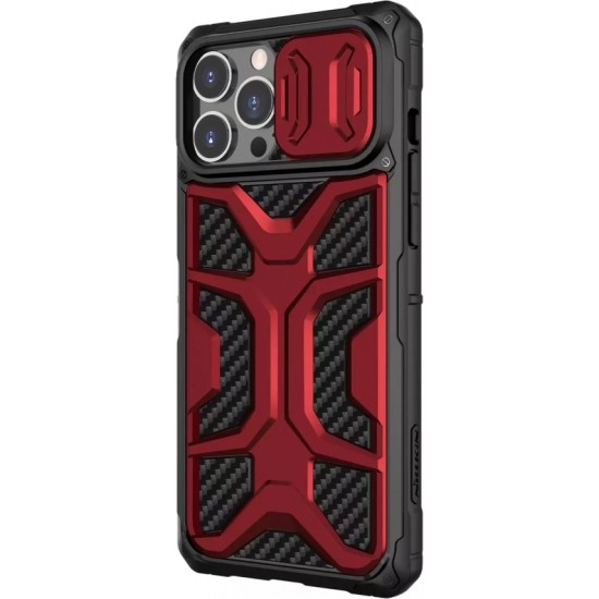 Nillkin Adventruer Case for iPhone 13 Pro armored cover with camera cover red