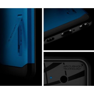 Spigen Etui Spigen Tough Armor LG G8 ThinQ Blue