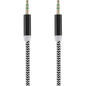 Tellur Basic Audio Cable aux 3.5mm Jack 1m Black